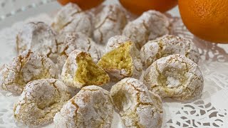 Dolcetti Siciliani alle Mandorle e Arancia  Pizzicotti [upl. by Ecertap]