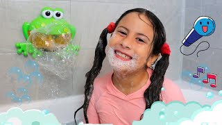 La canción del baño ♫ Canciones infantiles  Bath Song [upl. by Ahsilahs360]