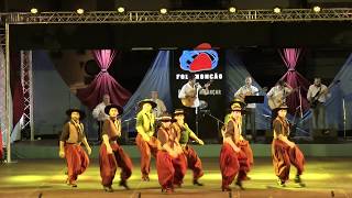 Argentinian folk dance Chacarera Malambo Boleadoras amp Bombos [upl. by Ydnelg]