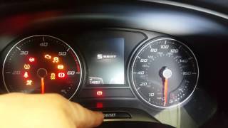 Seat leon service light reset [upl. by Florenza]