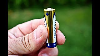 AA battery  What you can do with an old AA battery 15 v [upl. by Eluk]