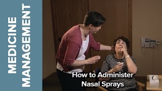 How to Use a Nasal Spray  Vicks Sinex [upl. by Dorita]