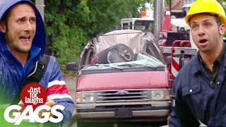 Best of Car Pranks Vol 8  Just For Laughs Compilation [upl. by Reddin]