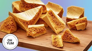 Professional Baker Teaches You How To Make HONEYCOMB [upl. by Aivatnwahs]