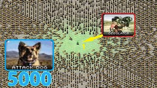 1 Desolator vs 5000 Dogs  Red Alert 2 [upl. by Rosaleen]