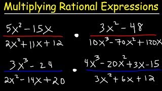 Multiplying Rational Expressions [upl. by Atinot]