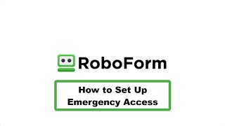 How to Set Up Emergency Access [upl. by Lekym72]