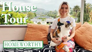 HOUSE TOUR  Inside A Hollywood Hills Penthouse [upl. by Kathe]