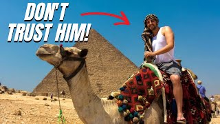 7 tips to avoid hagglers scammers at Egypt pyramids of giza scams [upl. by Gaut]