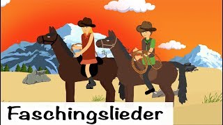 Faschingslieder  Mix 2  Kinderlieder deutsch  Karneval  muenchenmedia [upl. by Odrareg]