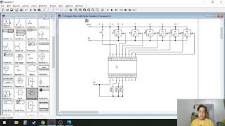 Simulation of PLC in FluidSim Software Cylinder Problem [upl. by Yezdnil91]