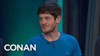 Kit Harington Really Punched Iwan Rheon In The Battle Of The Bastards  CONAN on TBS [upl. by Wenona]