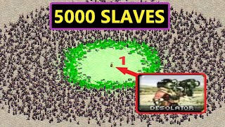 1 Desolator against 5000 SLAVES  Red Alert 2 [upl. by Romalda343]