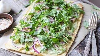 Gluten Free Chickpea Flatbread [upl. by Yellah]