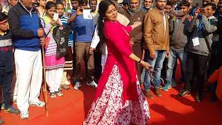 archana suhasini dancing on been baja at MDU rohtak haryana 2017 ArchnaSuhasiniShow [upl. by Ilocin]