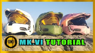 How To Make A Custom Halo Helmet Tutorial [upl. by Ianteen245]