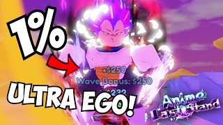 New Ultra Ego Vegeta ULTIMATE MAX LVL Showcase animelaststand [upl. by Mirabella]