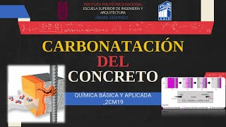 CARBONATACIÓN DEL CONCRETO [upl. by Dahsra]