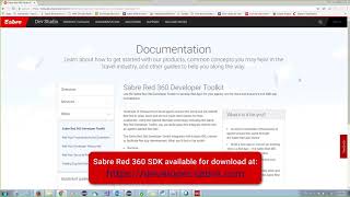 Sabre Red 360 Creating Custom Forms [upl. by Prochora172]