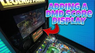 AtGames Legends Pinball Mod  Adding a DMD Screen [upl. by Emixam]