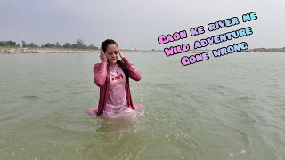 Bindass Kavya ka Gaon ke Nadi Me Wild Adventure Gone Wrong [upl. by Yttik853]