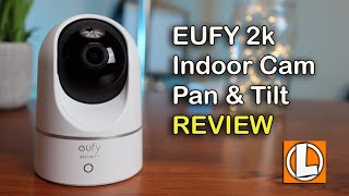 Eufy Indoor Camera 2K Pan amp Tilt Review  Unboxing Features Setup Settings Video amp Audio Quality [upl. by Maia]