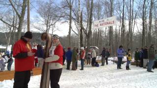 US National Toboggan Championships  Camden Maine [upl. by Alvy]