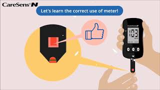 Right Way of Using CareSens® Blood Glucose Meter [upl. by Yroger945]