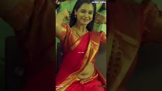 Anusha Hegde actor navel video [upl. by Palla165]