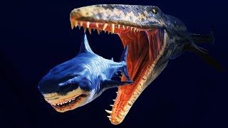 NEW Prehistoric PREDATORS  Feed and Grow Fish Gameplay [upl. by Gail]