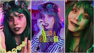 Luna Bloom ASMR Compilation Mad Scientist 💚🖤 [upl. by Jerz]