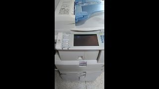 Tutorial Ricoh MPC 2551 [upl. by Aitrop]