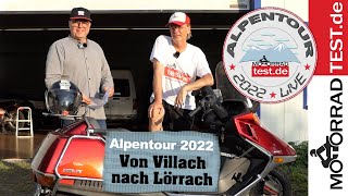 Alpentour 2022  10 Tage von Villach nach Lörrach [upl. by Elbon609]