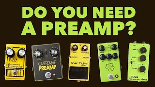 What Are Guitar Preamp Pedals And How To Use Them [upl. by Cinamod]