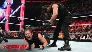 The Shield implodes Raw June 2 2014 [upl. by Enajyram]