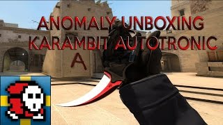 ANOMALY UNBOXING KARAMBIT AUTOTRONIC [upl. by Namaj]