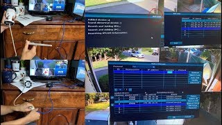 How To Connect Add Setup Or Pair IP Camera To ONVIF WiFi NVR  Match Code Through Network Cable [upl. by Keyte]