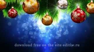 Free Video Background 1920x1080 winter christmas new year [upl. by Steinway138]