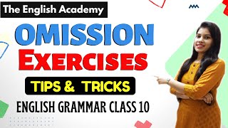 Omission Omission Exercises  Omission in English Grammar Examples Find Missing Words [upl. by Chon]