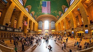 Walking Tour of Grand Central Terminal — New York City 【4K】🇺🇸 [upl. by Tnarud]