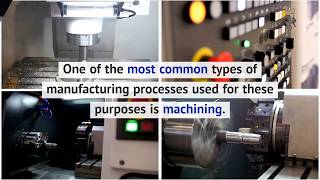 Different Machining Processes Turning Milling Drilling [upl. by Neelhtak]