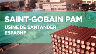 ¿ Cómo fabricamos los tubos en fundición dúctil SaintGobain PAM [upl. by Ahsinned]