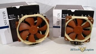 Noctua NH U14S and NH U12S Overview Installation and Benchmarks [upl. by Epilif]