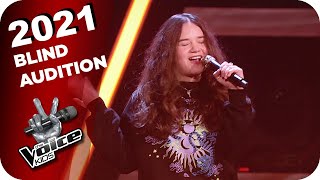 White Stripes  Seven Nation Army Vivienne  The Voice Kids 2021  Blind Auditions [upl. by Uile468]