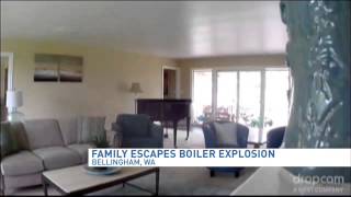 Boiler explosion at home [upl. by Cottle]