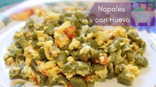 Nopales Con Huevo [upl. by Benkley]