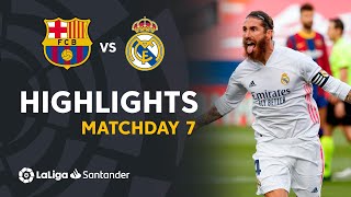 Highlights FC Barcelona vs Real Madrid 13 [upl. by Belicia371]