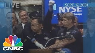 Reopening the NYSE after 911  Archives  CNBC [upl. by Rem239]