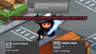 GRAAL ERA BLACK FRIDAY LIMITED WEAPONS REVIEW [upl. by Lawrenson]