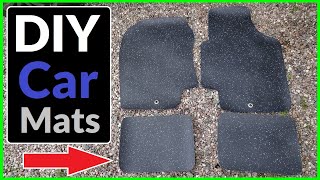 How to Make Your Own Tailored Car Mats DIY Car Project [upl. by Rothberg389]